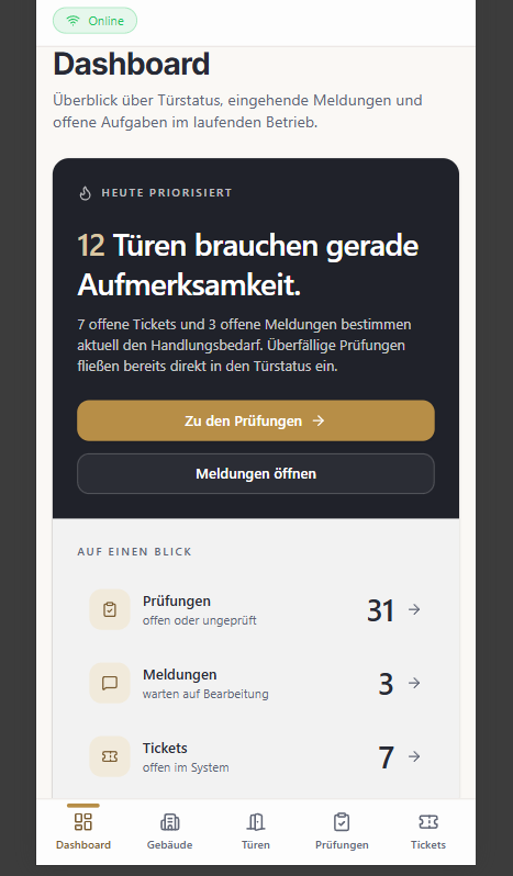 AS-Wohnkomfort App Interface